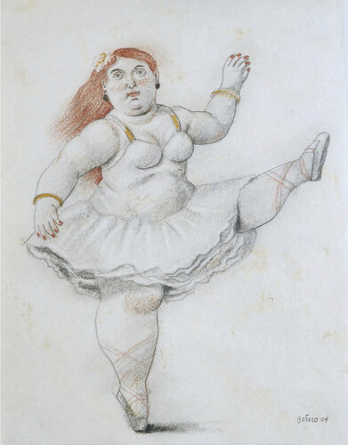 Danseuse - Ballerina di Fernando Botero, Opera su carta in vendita su Singulart
