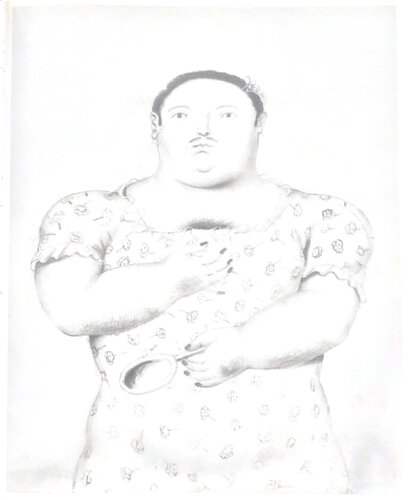 Travesti van Fernando Botero, Afdruk te koop op Singulart