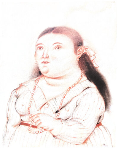 Femme van Fernando Botero, Afdruk te koop op Singulart