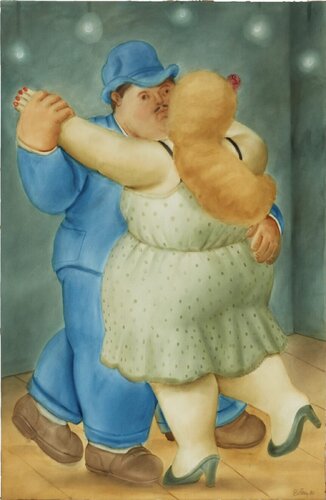 Couple Dancing van Fernando Botero, Andere media te koop op Singulart
