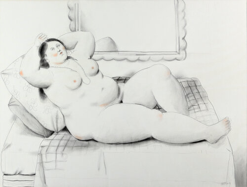 Desnudo van Fernando Botero, Schilderij te koop op Singulart