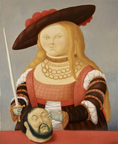 D'après Cranach - After Cranach van Fernando Botero, Schilderij te koop op Singulart
