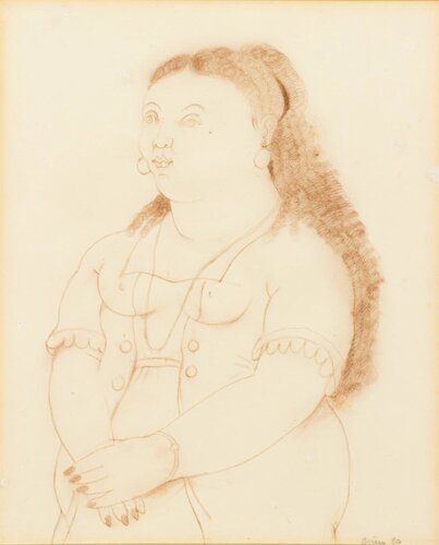 Untitled van Fernando Botero, Werk op papier te koop op Singulart