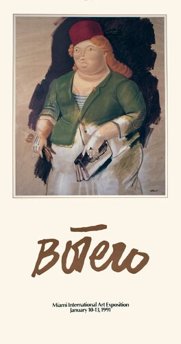 Mujer con Sombrero Rojo van Fernando Botero, Afdruk te koop op Singulart