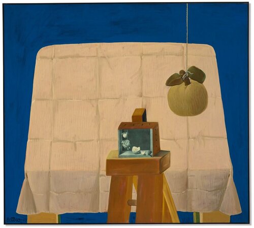 L'Atelier de Sánchez Cotán, van Fernando Botero, Schilderij te koop op Singulart
