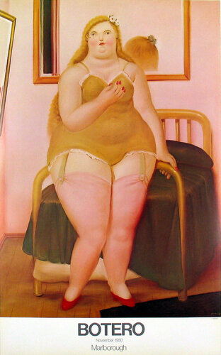 La Cama (Venus rising from the Sea) by Fernando Botero, 인쇄 for Sale on Singulart