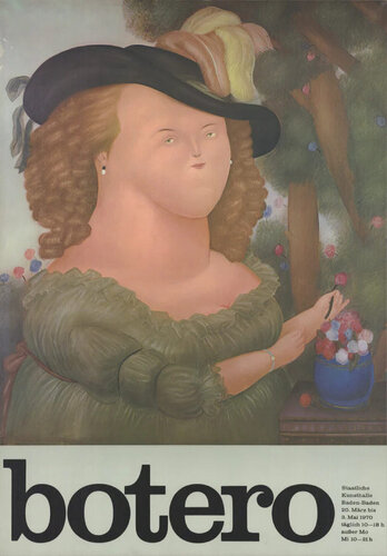 Marie Antoinette After Vigne Lebrun by Fernando Botero, 인쇄 for Sale on Singulart