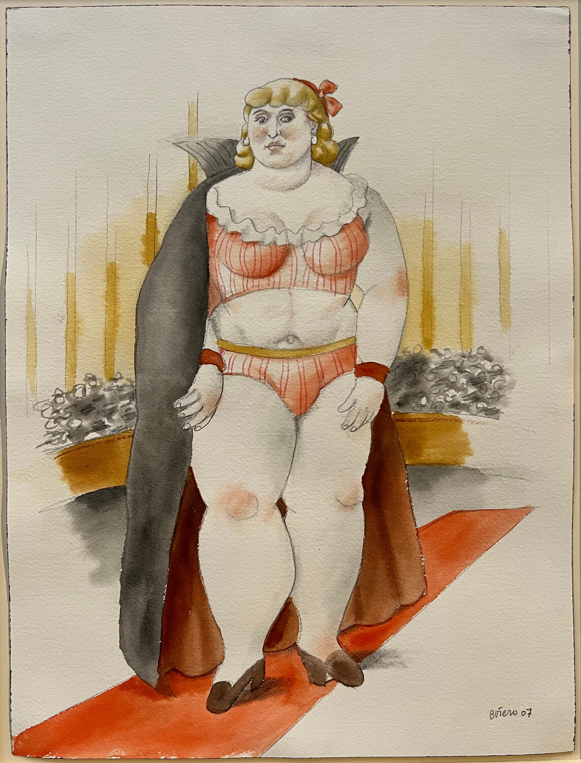 Trapecista Fernando Botero