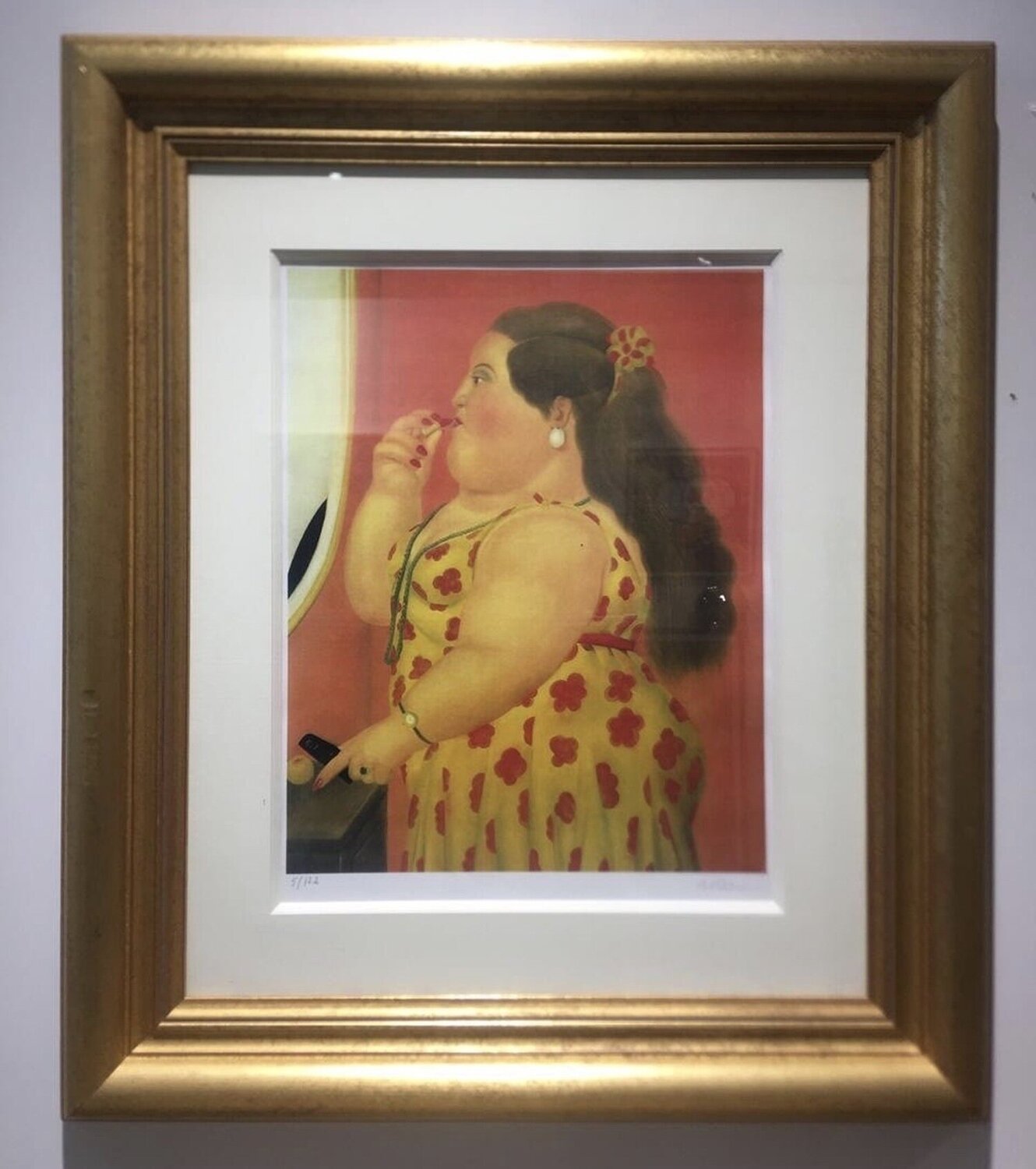 La Toilette Fernando Botero