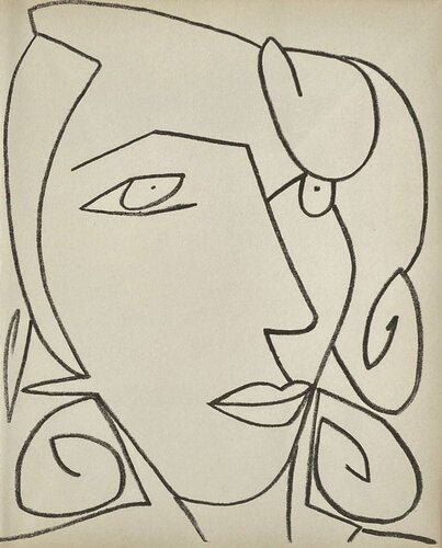 Pages d'amour - André Verdet 01 van Françoise Gilot, Afdruk te koop op Singulart