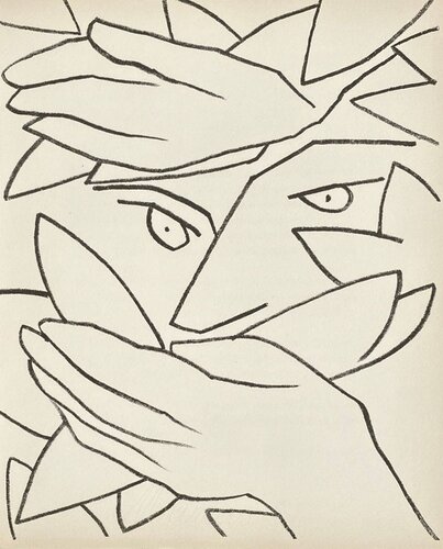 Pages d'amour - André Verdet 09 by Françoise Gilot, Print for Sale on Singulart