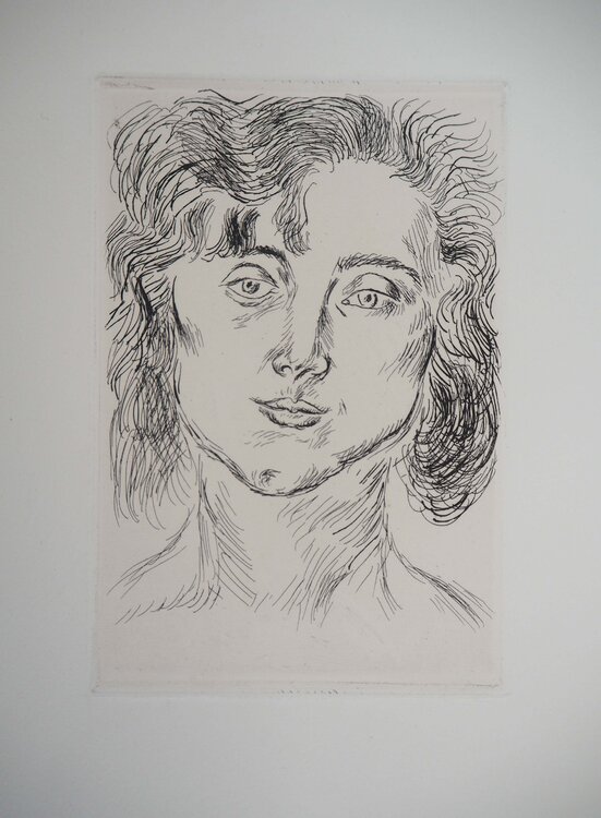 Portrait de femme Françoise Gilot