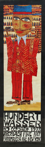 Aberbach Fine Art Exhibition van Friedensreich Hundertwasser, Afdruk te koop op Singulart