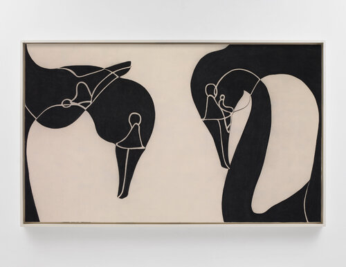 Swans von Gary Hume, Malerei kaufen auf Singulart