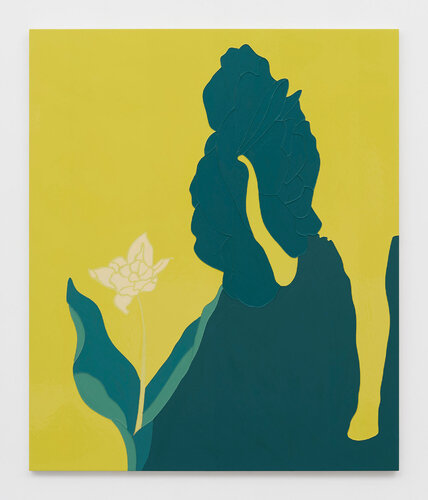 The Blue Flame van Gary Hume, Schilderij te koop op Singulart