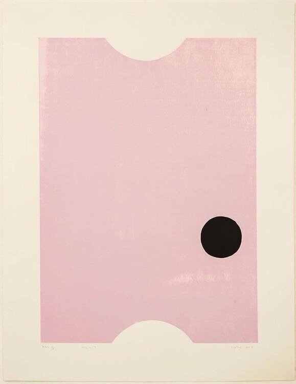 Ticket, 2017 Gary Hume
