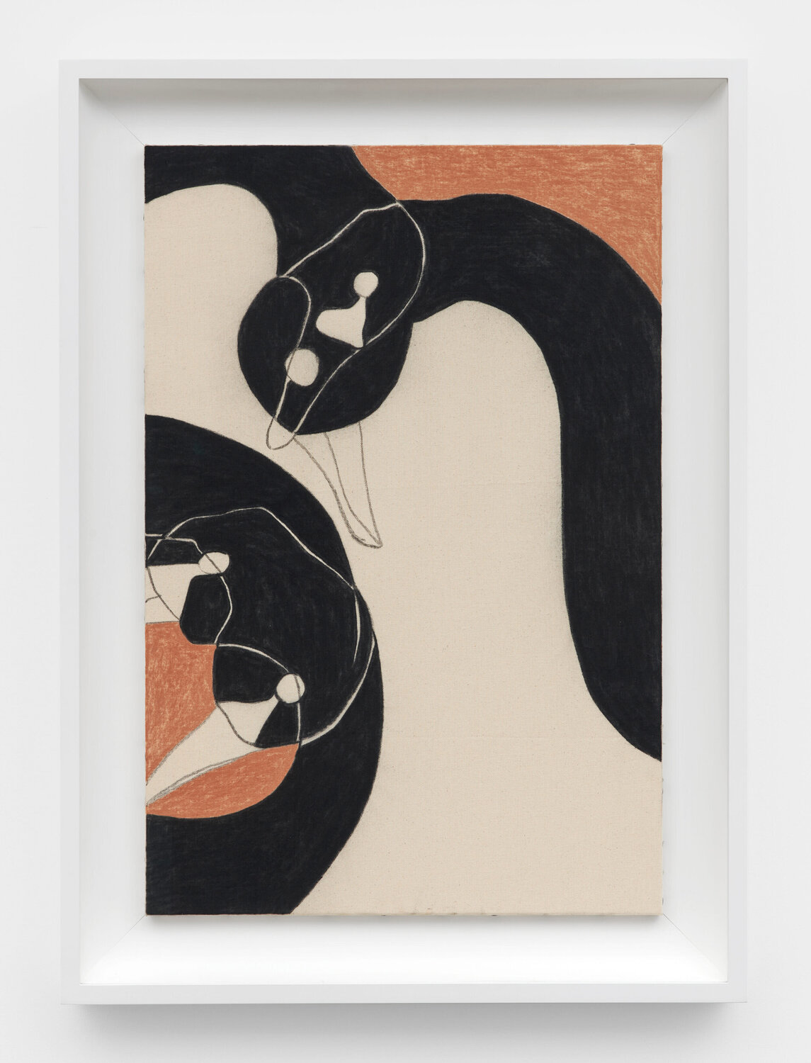 Swans VIII (Drawing) Gary Hume