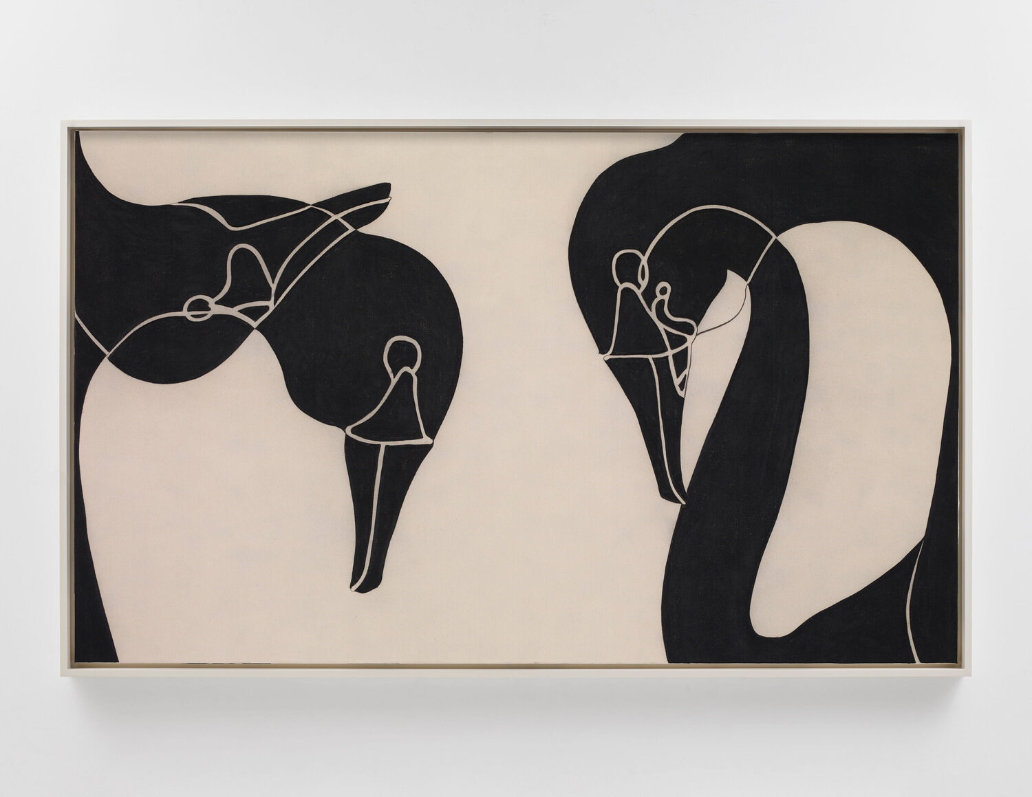 Swans Gary Hume
