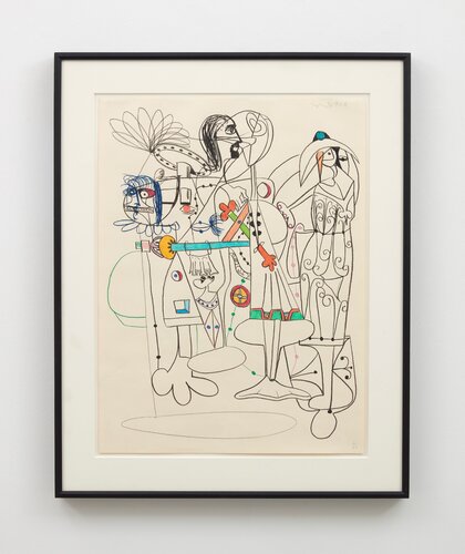 Untitled di George Condo, Opera su carta in vendita su Singulart