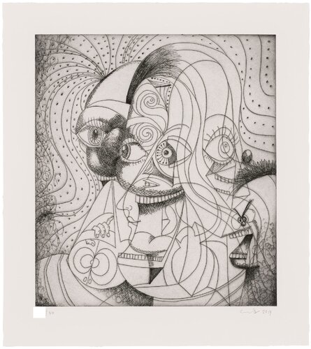 The Insane Clown van George Condo, Afdruk te koop op Singulart