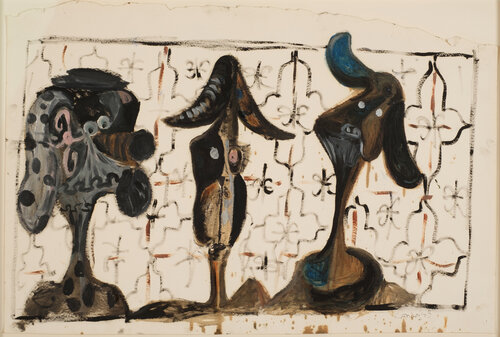 Reunion van George Condo, Werk op papier te koop op Singulart
