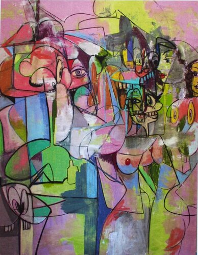 Plate 4, Figure Change by George Condo, 인쇄 for Sale on Singulart