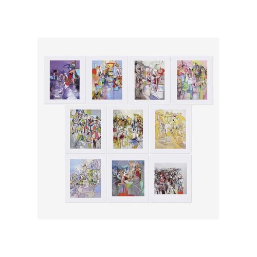 Drawings Paintings by George Condo, 인쇄 for Sale on Singulart