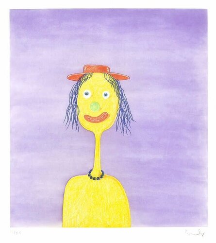 Clown by George Condo, 인쇄 for Sale on Singulart