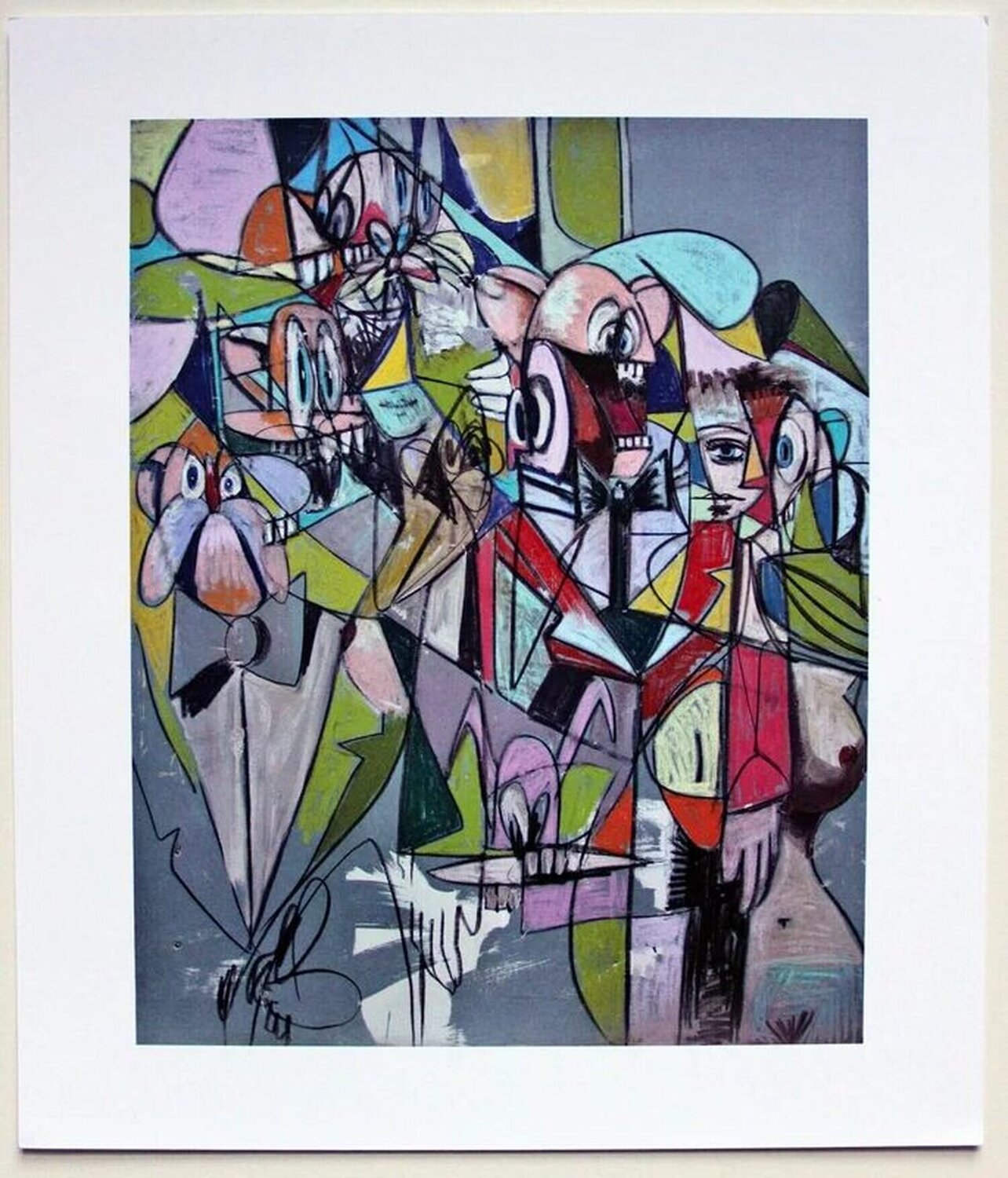 Plate 5 Cascading Butlers George Condo