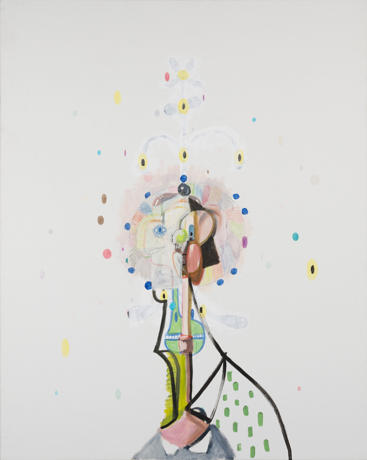 Antipodular Improvisation No.1 George Condo