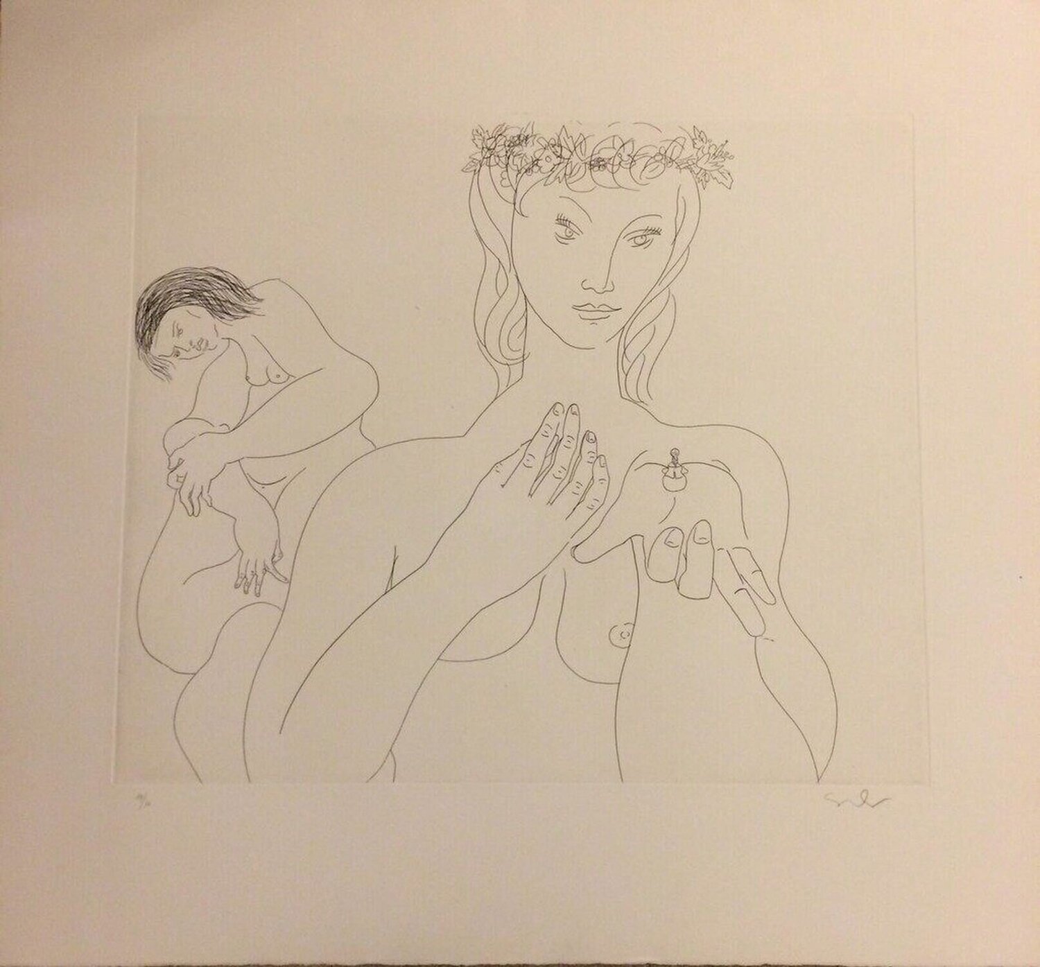 More Sketches of Spain - For Miles Davis #1 George Condo Druck zu verkaufen