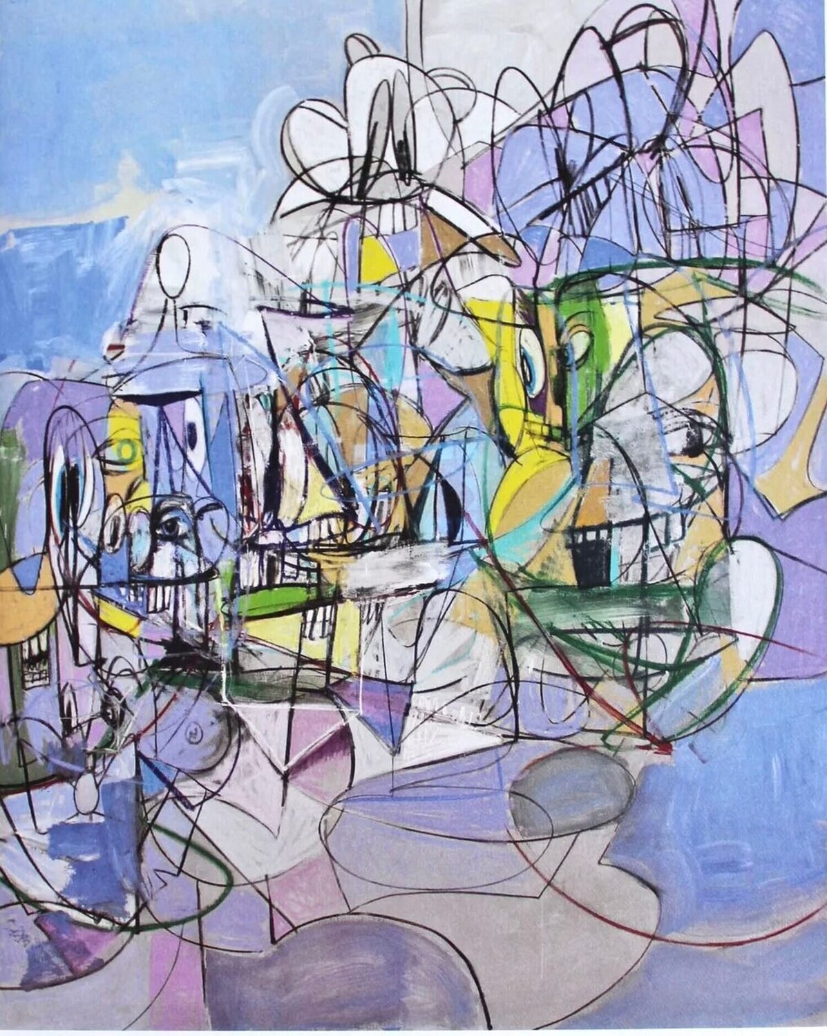 Plate 8, Full Sweep George Condo
