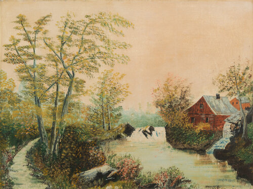 All is Still di Grandma Moses, Pittura in vendita su Singulart