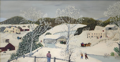 Grandma Mosesの作品をSINGULARTで販売中