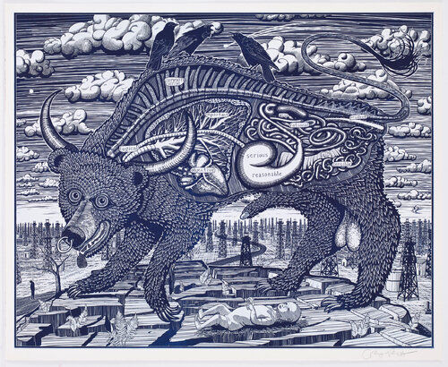 Animal Spirit (blue) di Grayson Perry, Stampa in vendita su Singulart