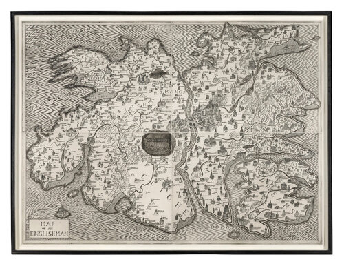 Map of an Englishman di Grayson Perry, Stampa in vendita su Singulart
