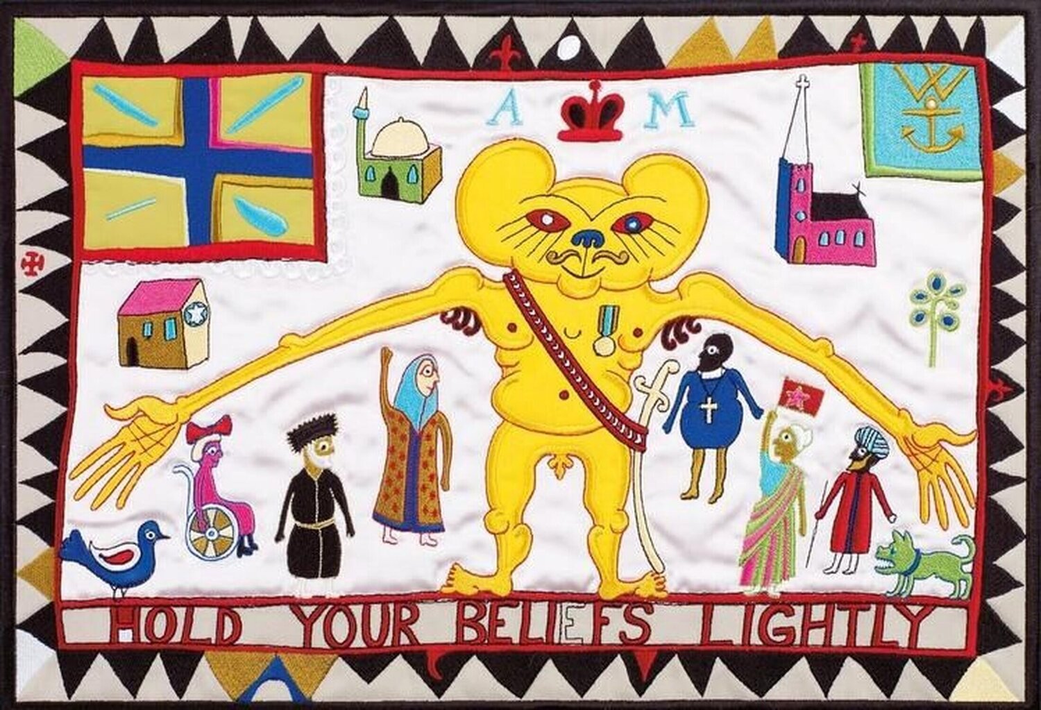 Hold Your Beliefs Lightly Grayson Perry Stampa in vendita
