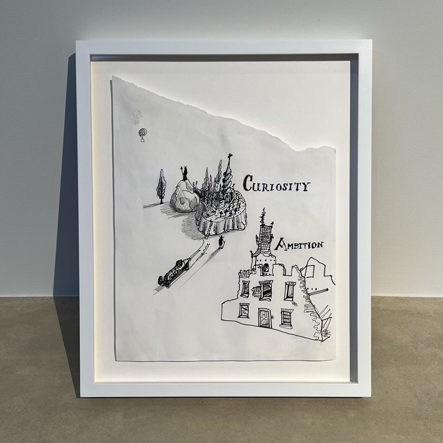 Untitled ('Curiosity + Ambition') Grayson Perry Opera su carta in vendita