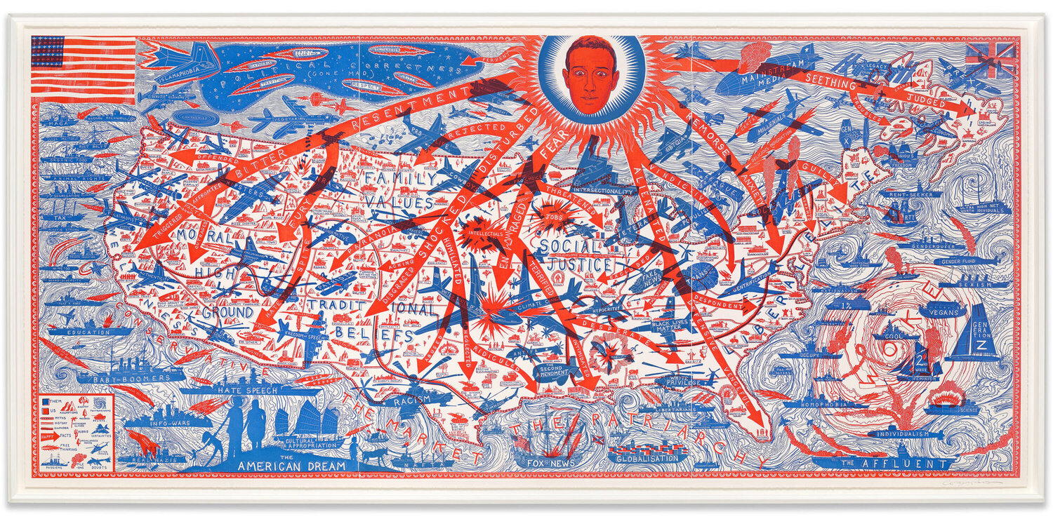 The American Dream Grayson Perry Stampa in vendita