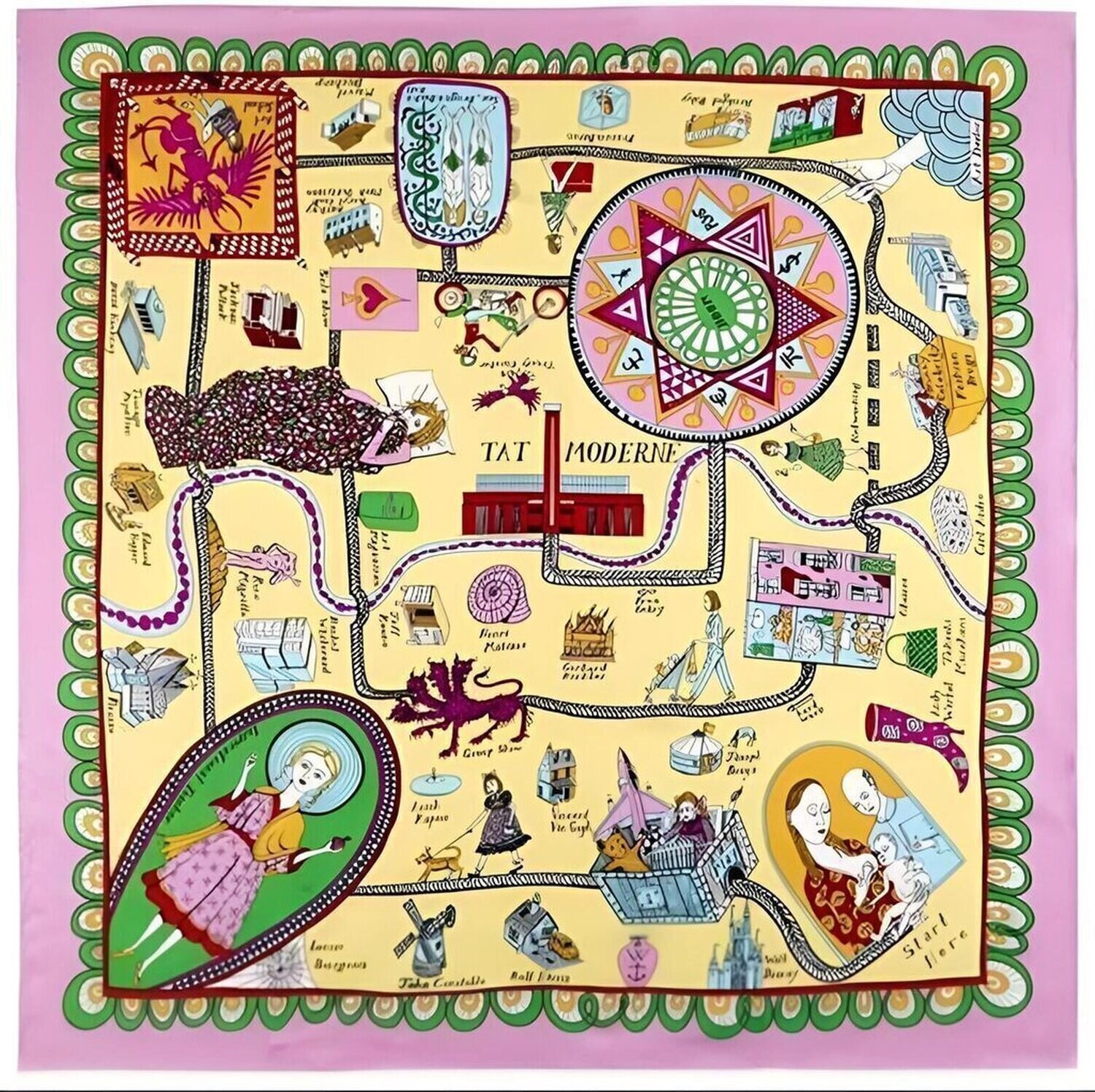The History of Modern Art Grayson Perry Print for sale