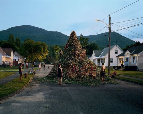 Untitled (flower pile) di Gregory Crewdson, Fotografia in vendita su Singulart