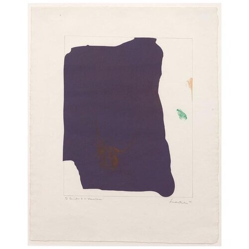 Variation I on Mauve Corner by Helen Frankenthaler, Print for Sale on Singulart