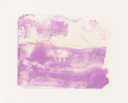 Lilac Sweep van Helen Frankenthaler, Afdruk te koop op Singulart