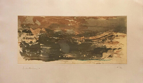 Earth Slice van Helen Frankenthaler, Afdruk te koop op Singulart
