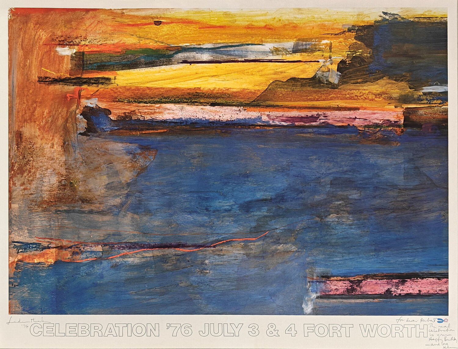 Celebration '76 Helen Frankenthaler Stampa in vendita