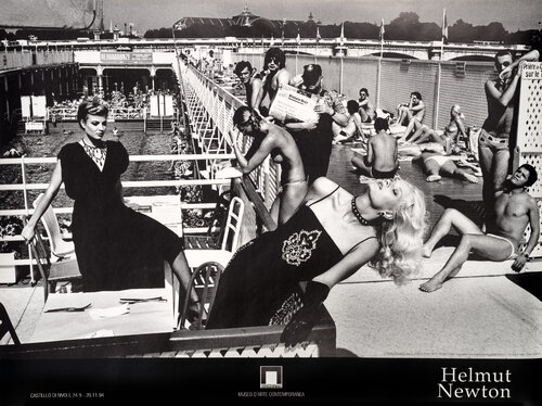 Piscine Deligny by Helmut Newton, Print for Sale on Singulart