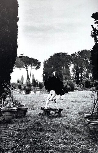 In a Garden near Rome, 1977 by Helmut Newton, Photography for Sale on Singulart