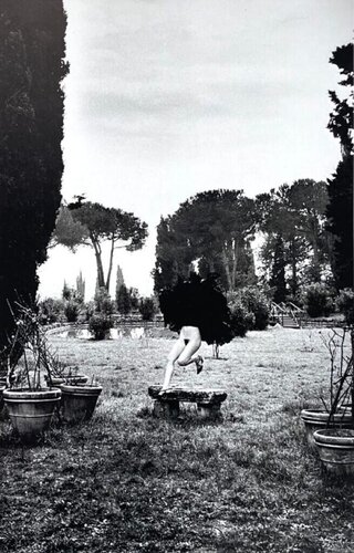 In a Garden near Rome, 1977 by Helmut Newton, Photography for Sale on Singulart