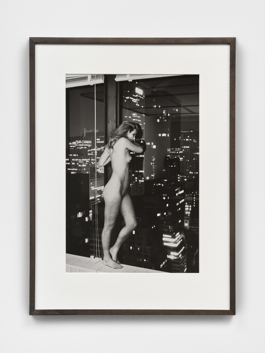 Patti Hansen over Manhattan Helmut Newton Stampa in vendita