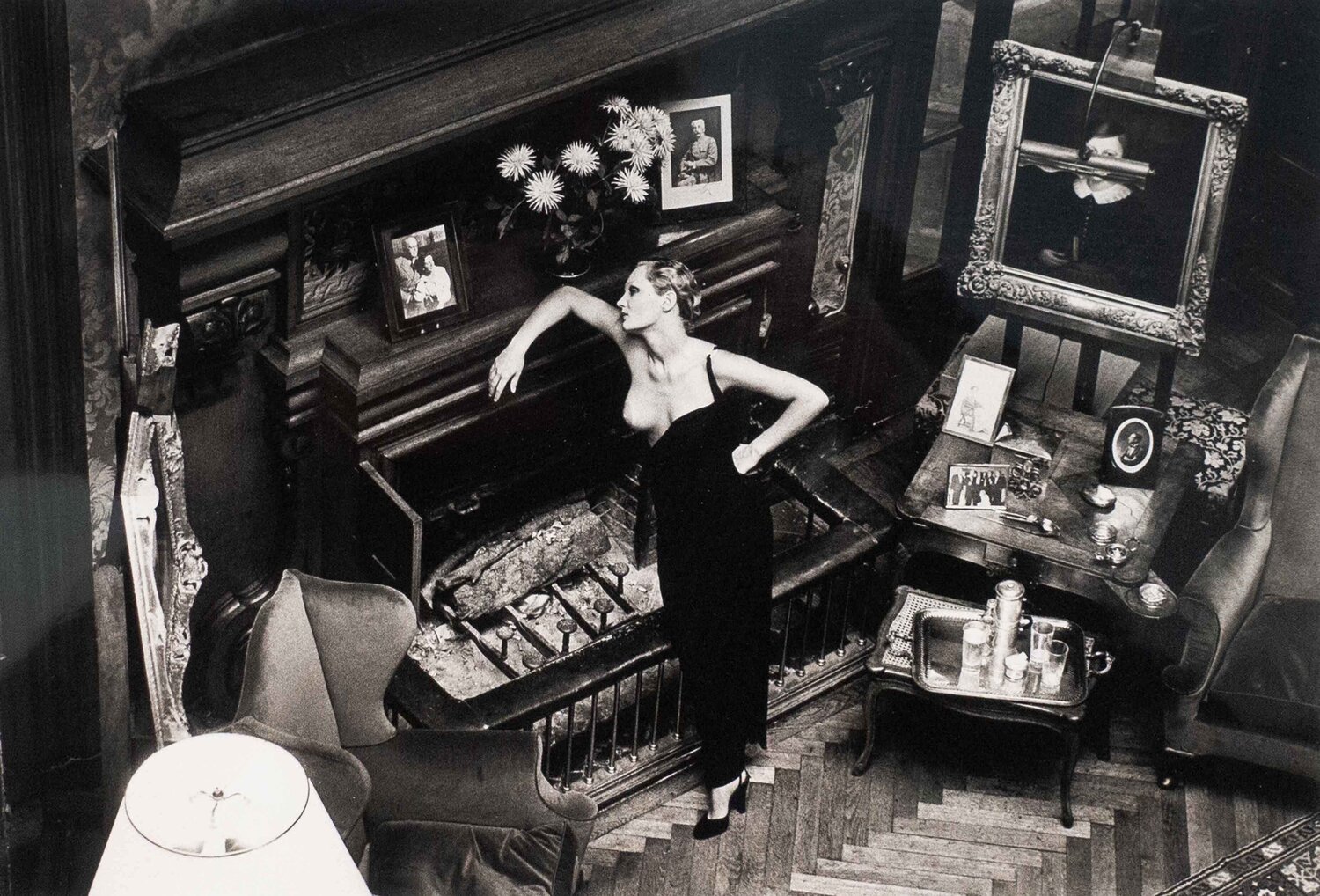 Roselyn At Arcangues Helmut Newton Stampa in vendita